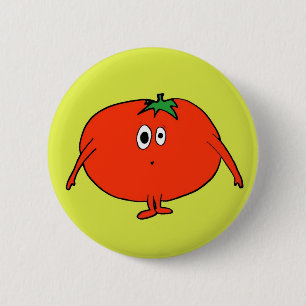 Ms. Tomato 6 Cm Round Badge