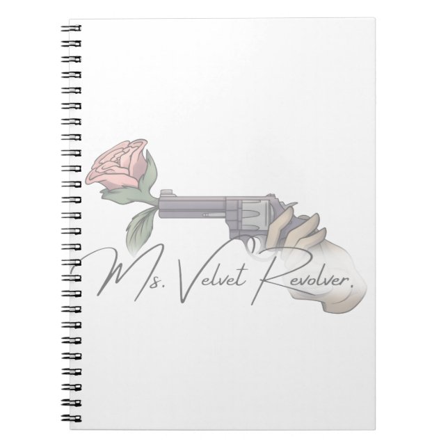 Ms. Velvet Revolver Brand Logo 2025 Notebook (Front)