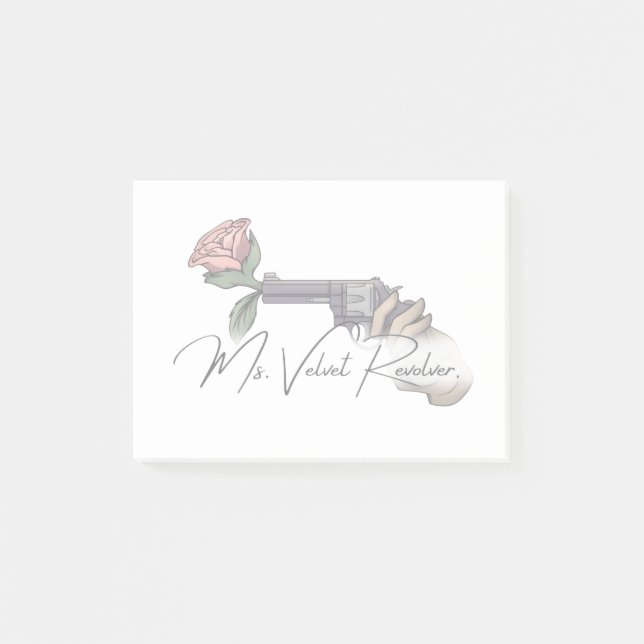 Ms. Velvet Revolver Brand Logo 2025 Post-it Notes (Front)
