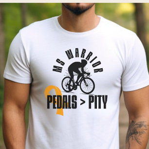 MS warrior, mountain biker, spoonie gift  T-Shirt