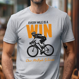 MS warrior, multiple sclerosis, biking lover gift T-Shirt
