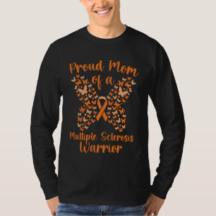 MS Warrior Proud Dad Of A Multiple Sclerosis Aware T-Shirt