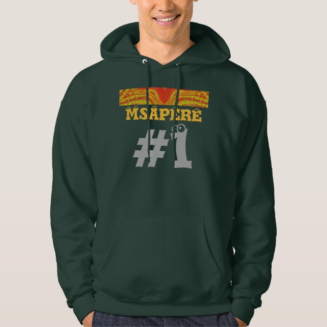 Msapere #1 Hakuna Matata Hipster Hoodie (Front)