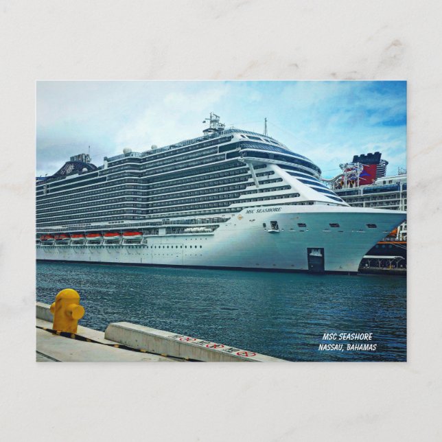 MSC Cruise Postcard (Front)