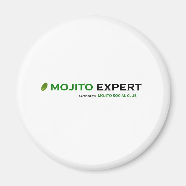 MSCMojitoExpertCertified10x10 Magnet (Front)