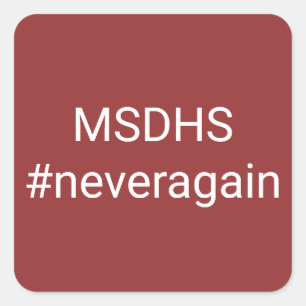 MSDHS sticker