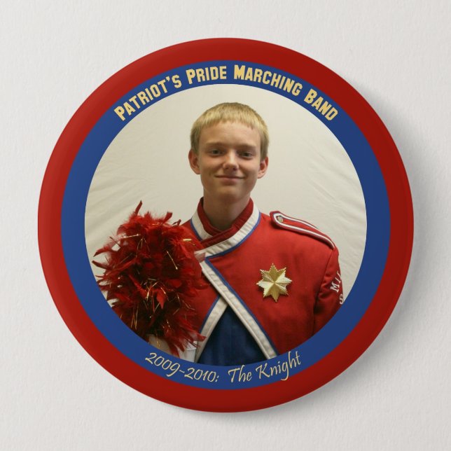 MSHS-2498 10 CM ROUND BADGE (Front)