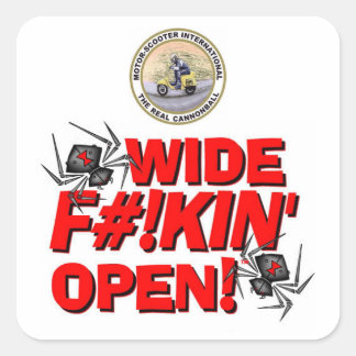 MSILSF Official Licensed Product Square Sticker