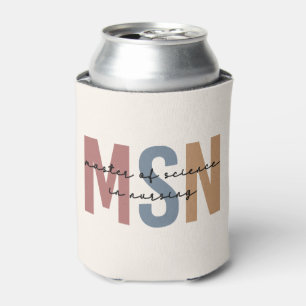 MSN Master of Science in Nursing Graduation Can Cooler