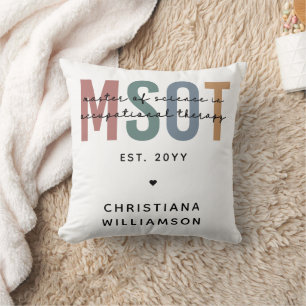 MSOT Master of Science in Occupational Therapy Cushion