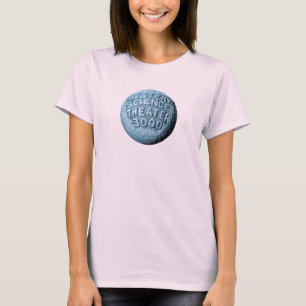 MST3K Moon Long Sleeve T-Shirt (Navy)