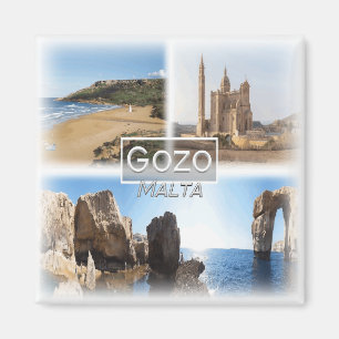MT0015 Europe, Malta, Gozo, fridge Magnet