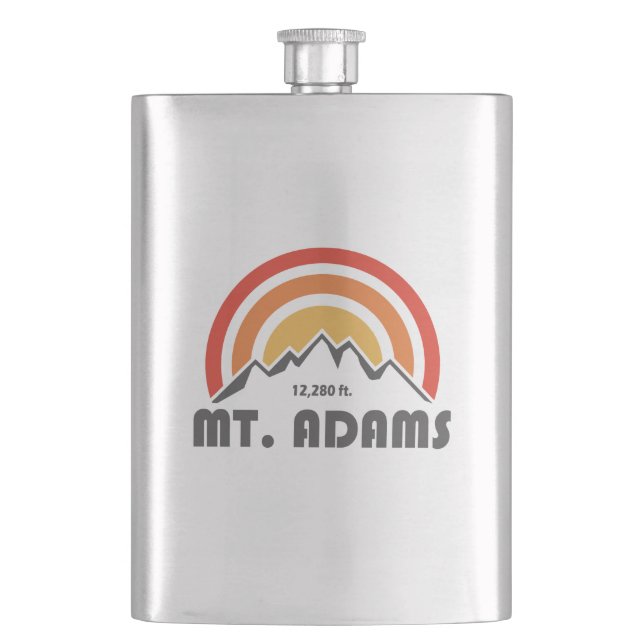 Mt. Adams Hip Flask (Front)