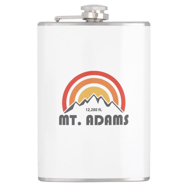 Mt. Adams Hip Flask (Front)