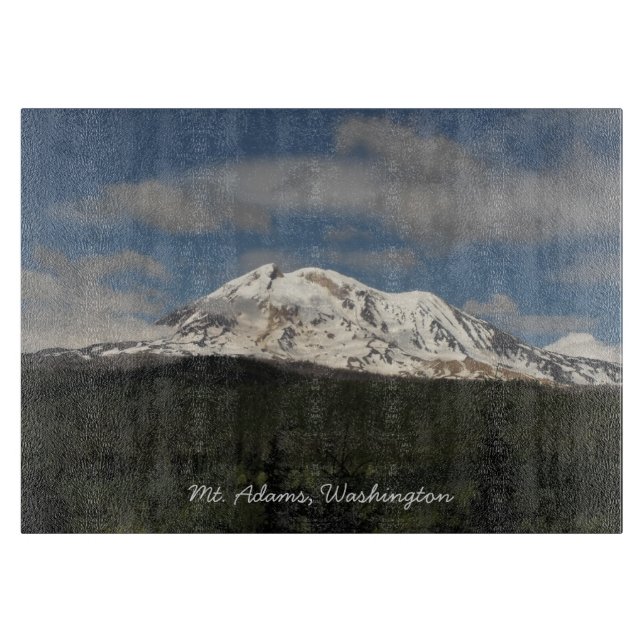 Mt. Adams Washington Landscape Photo Cutting Board (Front)
