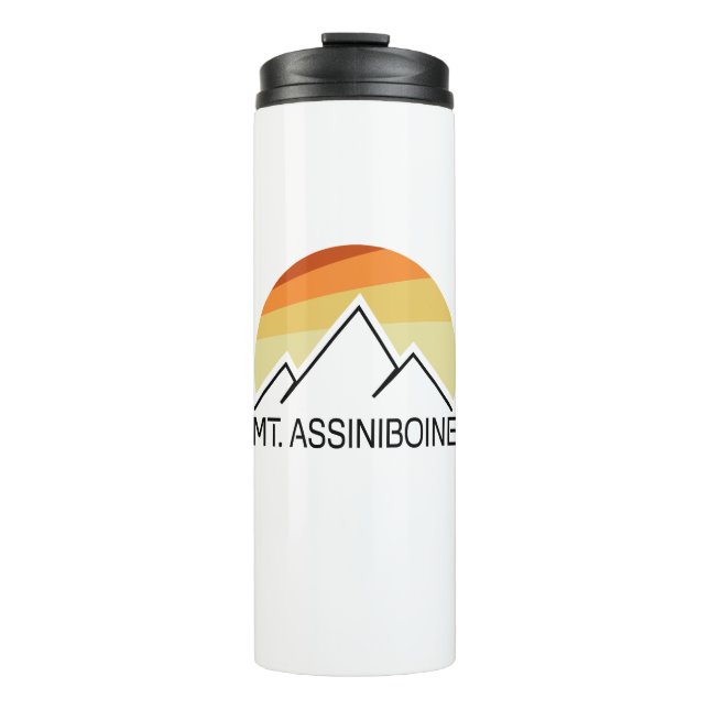 Mt. Assiniboine Retro Thermal Tumbler (Front)