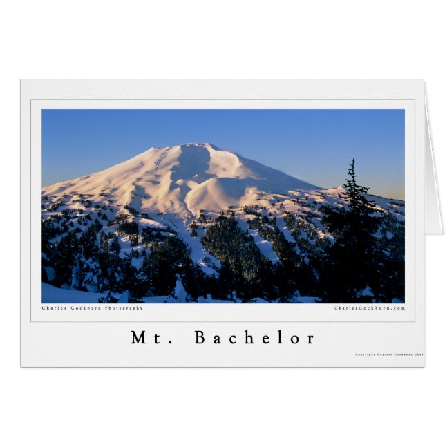 Mt. Bachelor Daybreak (Front Horizontal)