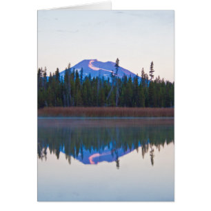 Mt Bachelor from Little Lava Lake, Oregon