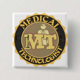 MT BADGE LOGO - MEDICAL TECHNOLOGIST - LABORATORY