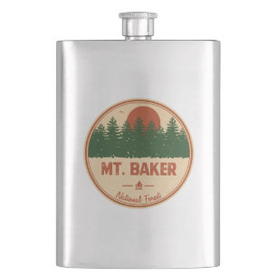 Mt. Baker National Forest Hip Flask