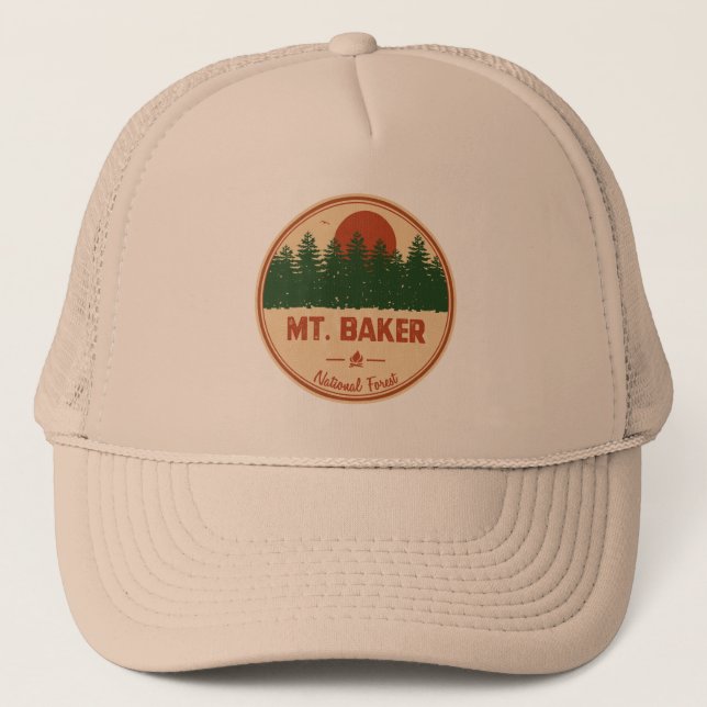Mt. Baker National Forest Trucker Hat (Front)