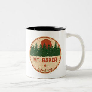 Mt. Baker National Forest Two-Tone Coffee Mug