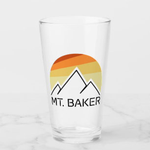 Mt. Baker Retro Glass