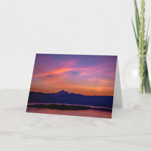 Mt Baker Washington State Thank You Card