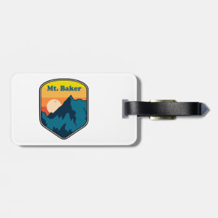 Mt. Baker Washington Sunrise Luggage Tag