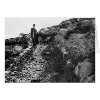 Mt. Carmel, trail near Shrine of the Bab, ca. 1907