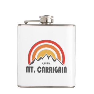 Mt. Carrigain New Hampshire Hip Flask