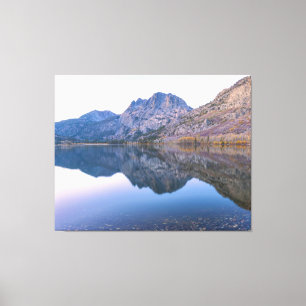 Mt Carson and Silver Lake Canvas Print