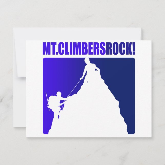 Mt. Climbers Rock! (Front)