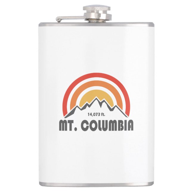 Mt. Columbia Hip Flask (Front)