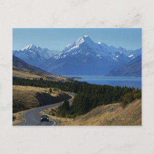 Mt. Cook, New Zealand Postcard