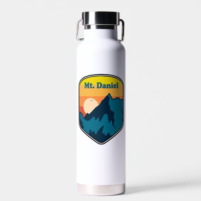Mt. Daniel Washington Sunrise Water Bottle (Front)