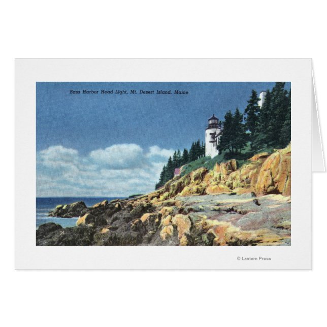 Mt. Desert Island, Bass Harbour Head Lighthouse (Front Horizontal)