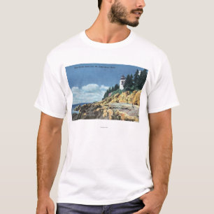 Mt. Desert Island, Bass Harbour Head Lighthouse T-Shirt