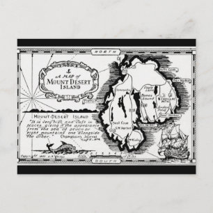 Mt Desert Island Postcard