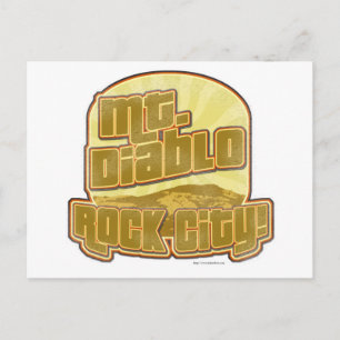 Mt. Diablo Rock City Postcard