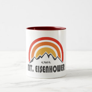 Mt. Eisenhower New Hampshire Two-Tone Coffee Mug