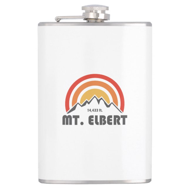 Mt. Elbert Hip Flask (Front)