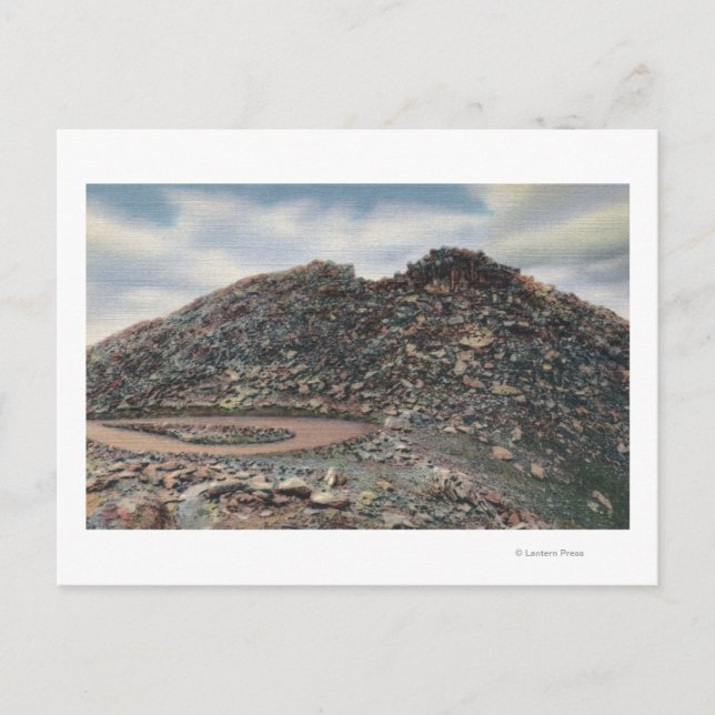 Mt. Evans, Colorado Summit ViewMt. Evans, CO Postcard (Front)