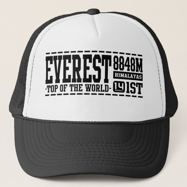 Mt Everest Trucker Hat (Front)