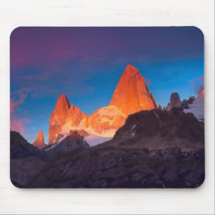 Mt Fitz Roy At Sunrise Mouse Mat