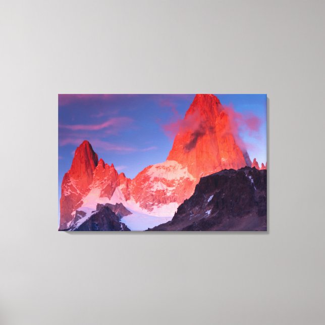 Mt Fitz Roy Canvas Print (Front)
