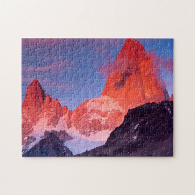 Mt Fitz Roy Jigsaw Puzzle (Horizontal)