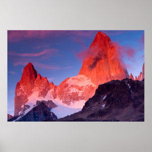 Mt Fitz Roy Poster