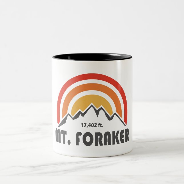 Mt. Foraker Two-Tone Coffee Mug (Center)