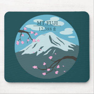 Mt. Fuji Altitude Mouse Mat